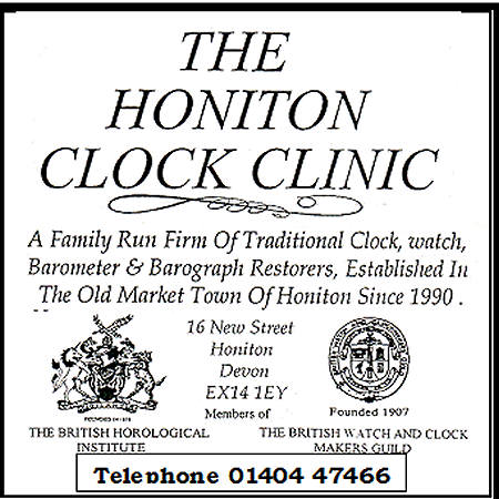 Honiton Clock Clinic2011